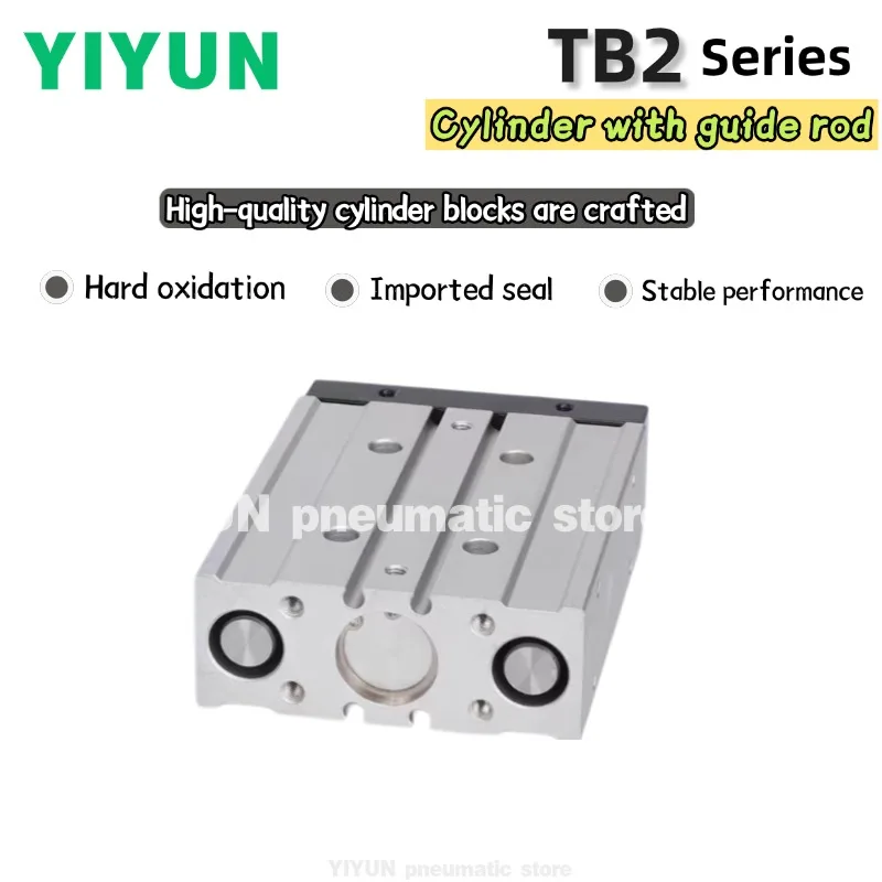 TB2-6X5 TB2-6X10 TB2-6X15 TB2-6X20 TB2-10X15 TB2-10X20 TB2-10X25 TB2-10X30 Миниатюрный цилиндр YIYUN с направляющим стержнем TB2
TB2-6X5 TB2-6X10 TB2-6X15 TB2-6X20 TB2-10X15 TB2-10X20 TB2-10X25 TB2-10X30 Миниатюрный цилиндр YIYUN с направляющим стержнем TB2