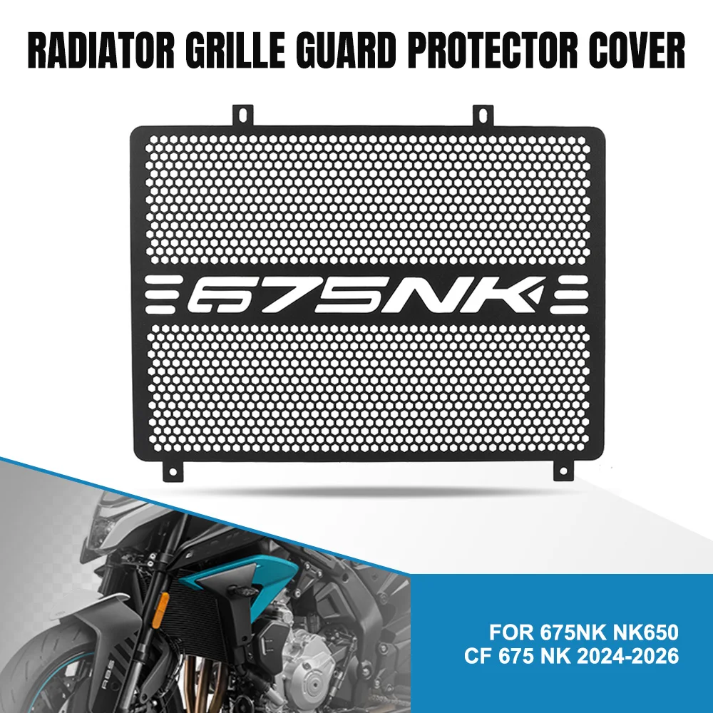 Решетка радиатора мотоцикла для CFMOTO 675NK NK650 2024 2025 2026 CF MOTO 675 NK, защитная решетка, алюминиевые аксессуары 
Решетка радиатора мотоцикла для CFMOTO 675NK NK650 2024 2025 2026 CF MOTO 675 NK, защитная решетка, алюминиевые аксессуары