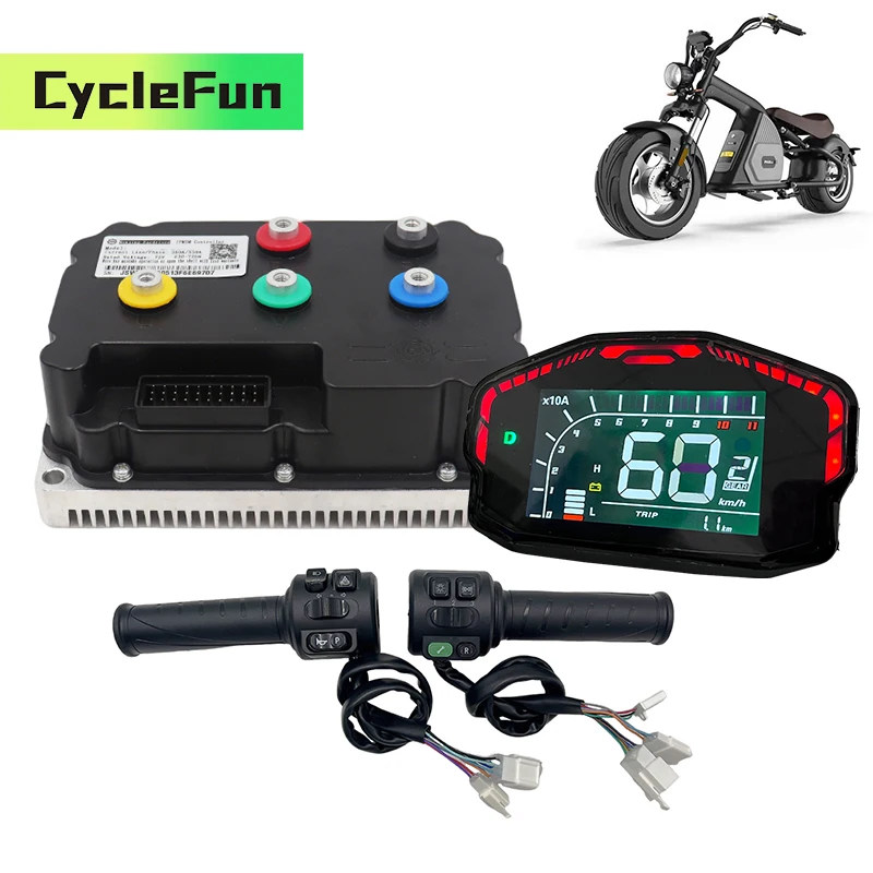 Синусоидальный контроллер постоянного тока FarDriver ND72530 4–6 кВт с дисплеем DKD и дроссельной заслонкой для комплектов для переоборудования электрических мотоциклов и скутеров
Синусоидальный контроллер постоянного тока FarDriver ND72530 4–6 кВт с дисплеем DKD и дроссельной заслонкой для комплектов для переоборудования электрических мотоциклов и скутеров