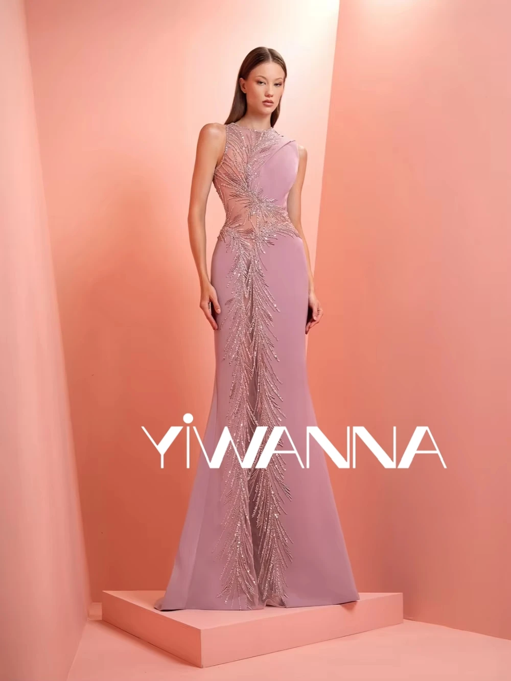 New Opulent Beaded Mermaid Long Evening Dress Graceful Sleeveless Mermaid Wedding Party Gown New Customized Oneck Prom Dresses
New Opulent Beaded Mermaid Long Evening Dress Graceful Sleeveless Mermaid Wedding Party Gown New Customized Oneck Prom Dresses