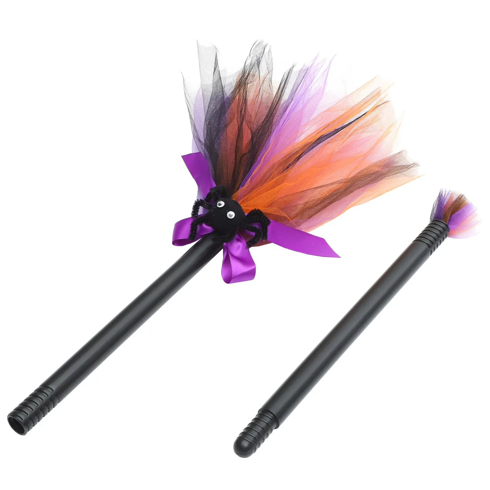 Plastic Witch Broom Prop for Cosplay Witch Costume Halloween Party Masquerade Carnival Comfortable Hold Delicate Design
Plastic Witch Broom Prop for Cosplay Witch Costume Halloween Party Masquerade Carnival Comfortable Hold Delicate Design