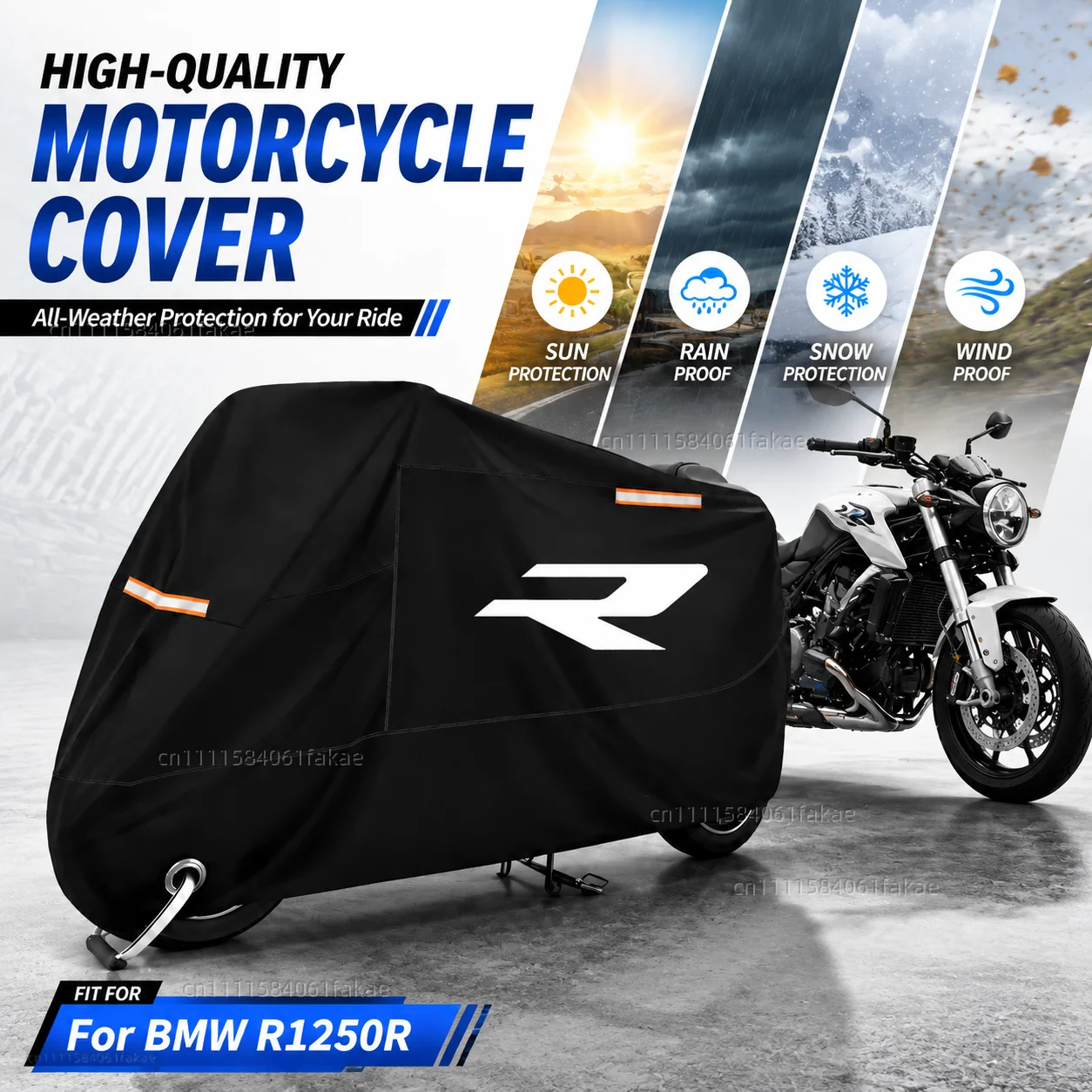 Motorcycle Cover Waterproof Outdoor All Season Dustproof UV Protective Moto Scooter Rain Cover For BMW R1250R R1200R R1150R
Motorcycle Cover Waterproof Outdoor All Season Dustproof UV Protective Moto Scooter Rain Cover For BMW R1250R R1200R R1150R