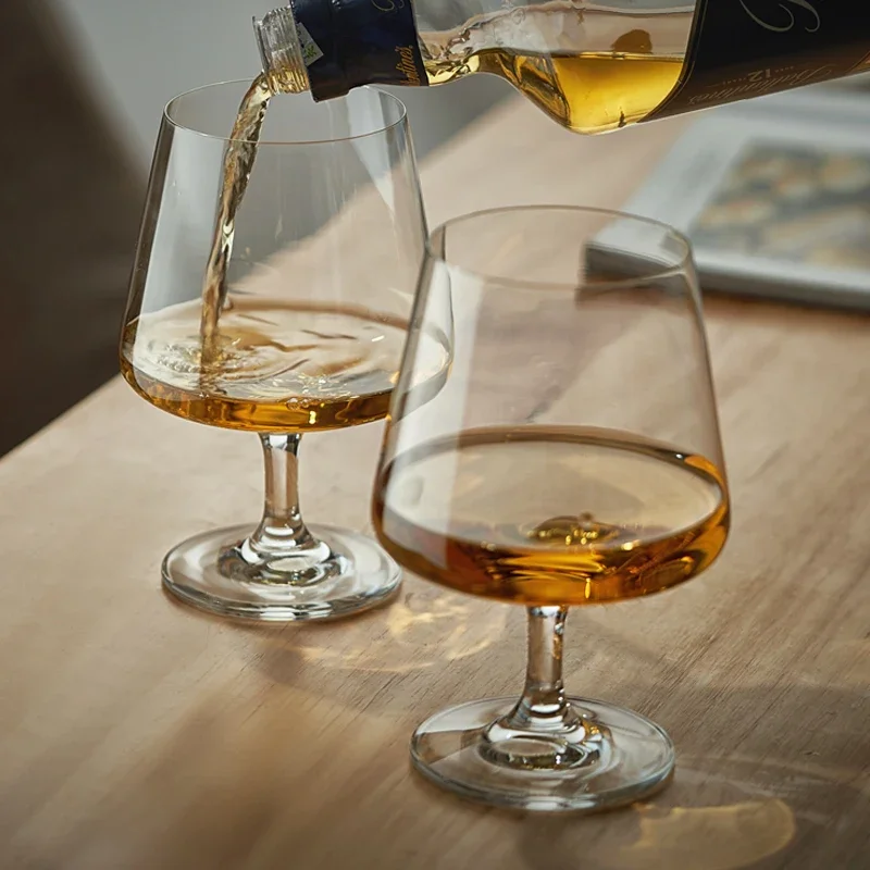 Luxury Crystal Whiskey Glasses Short Stem Snifter for Brandy Wine - Old Fashioned Barware Gifts for Men, Elegant Tumbler Cups
Luxury Crystal Whiskey Glasses Short Stem Snifter for Brandy Wine - Old Fashioned Barware Gifts for Men, Elegant Tumbler Cups