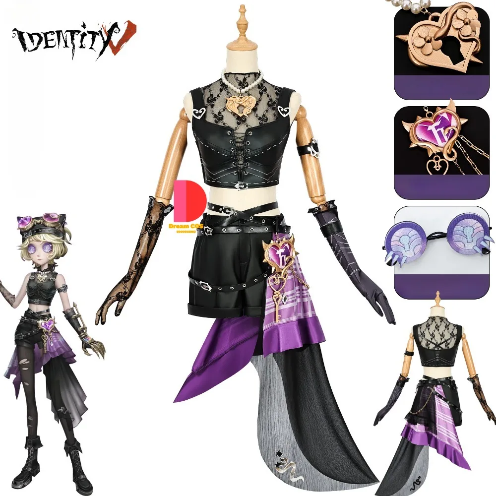 New Cos Identity V Ghost Girl Mechanic Tracy Reznik Cosplay Costume Glasses Full Set Women Christmas Halloween Party Love Live
New Cos Identity V Ghost Girl Mechanic Tracy Reznik Cosplay Costume Glasses Full Set Women Christmas Halloween Party Love Live
