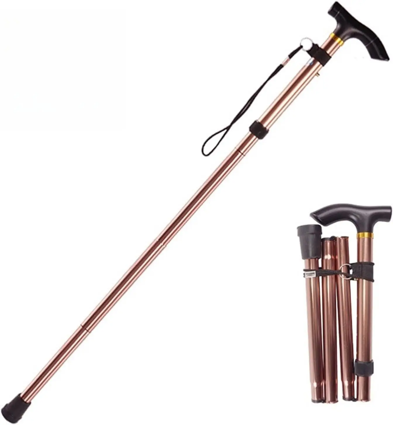 Adjustable from 33‘’ to37‘’Walking Cane Hiking Poles Climbing Snowingshoeing Pole with Ergonomic Handle,Brown and Black for Outdoor for Woman,Man, The Elder
Adjustable from 33‘’ to37‘’Walking Cane Hiking Poles Climbing Snowingshoeing Pole with Ergonomic Handle,Brown and Black for Outdoor for Woman,Man, The Elder