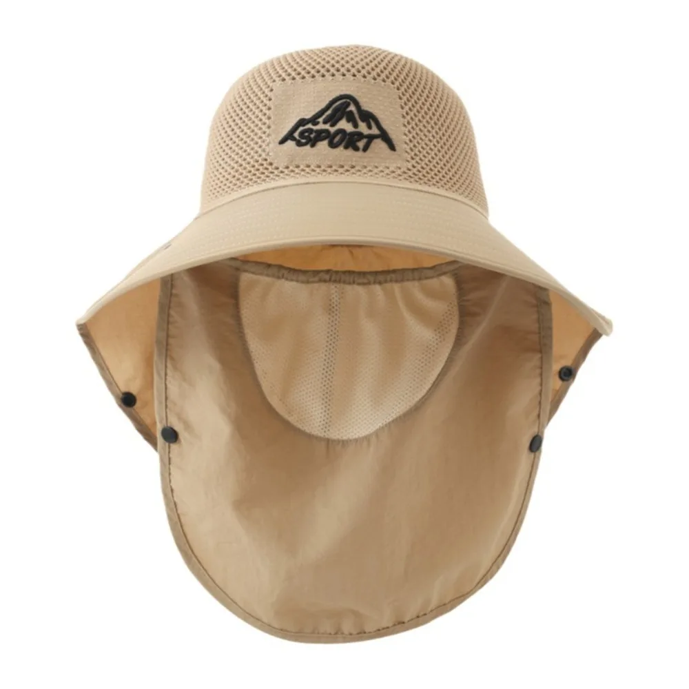 New UV Protection Bucket Hat with Neck Flap Breathable Sun Hats Shawl Hat Summer
New UV Protection Bucket Hat with Neck Flap Breathable Sun Hats Shawl Hat Summer
