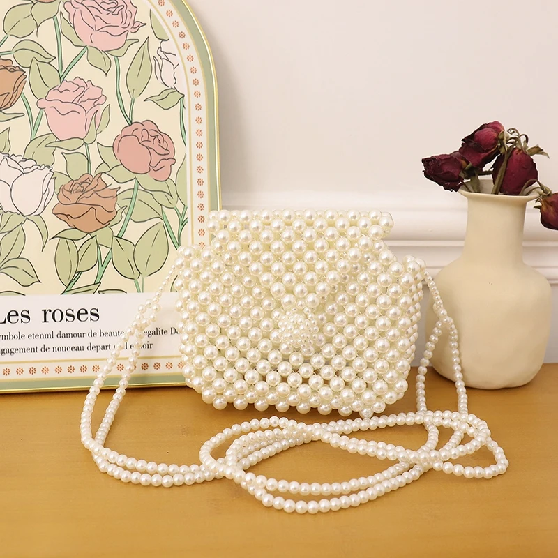 women's bag Pearl woven crossbody bag fashion Luxury lady shoulder bags for women 2023 dress Bead female messenger bag
women's bag Pearl woven crossbody bag fashion Luxury lady shoulder bags for women 2023 dress Bead female messenger bag