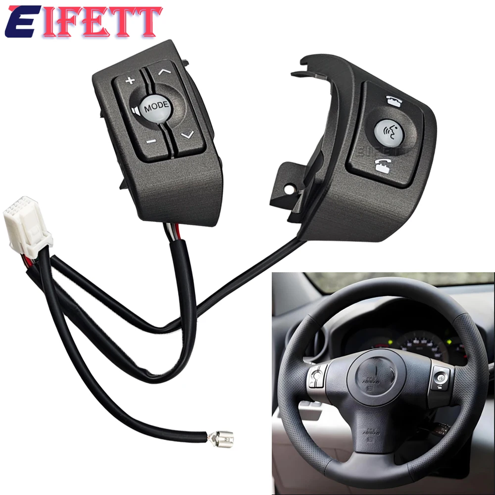 Steering Wheel Switch Bluetooth Volume Control Switch Button For Toyota Rav4 RAV4 XA30 ACA30L 2006-2008 OEM 84247- 42030
Steering Wheel Switch Bluetooth Volume Control Switch Button For Toyota Rav4 RAV4 XA30 ACA30L 2006-2008 OEM 84247- 42030