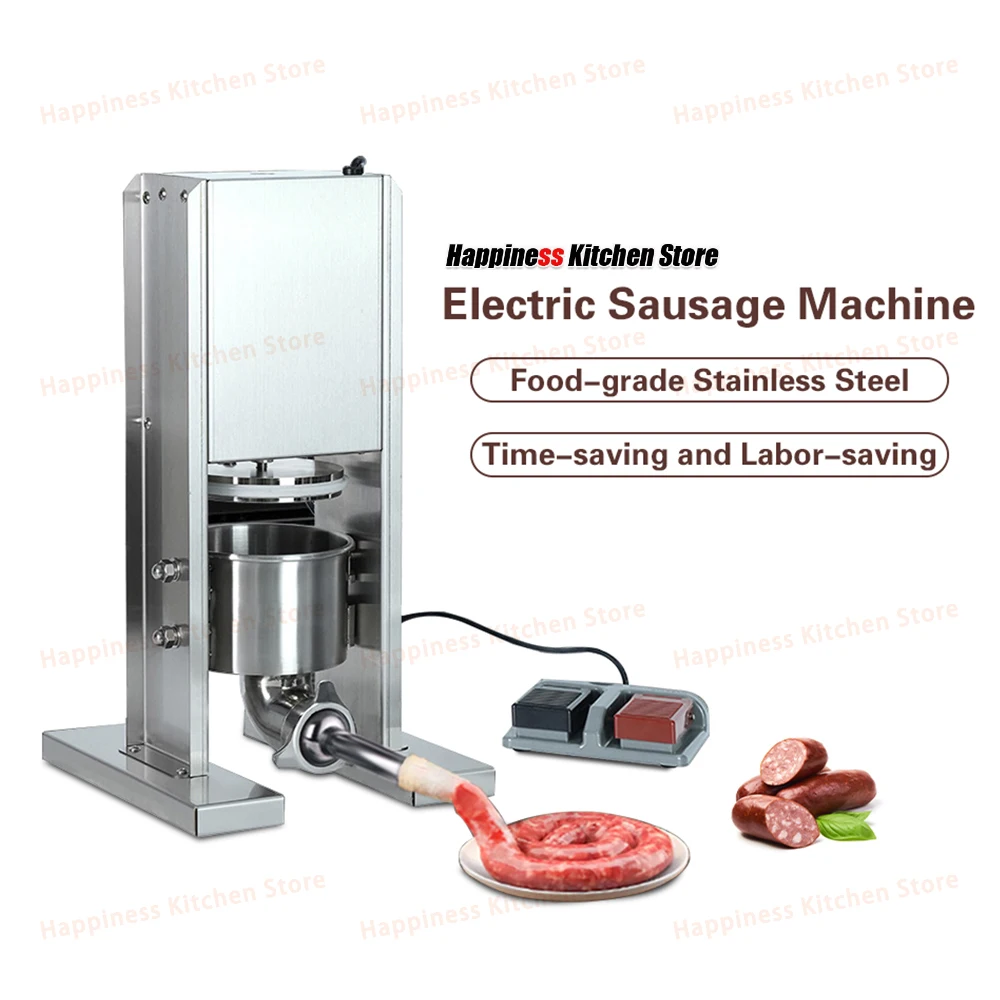 Электрическая машина для наполнения колбас на 3 л, машина для наполнения колбас из нержавеющей стали, наполнитель для мяса с 3 насадками
Электрическая машина для наполнения колбас на 3 л, машина для наполнения колбас из нержавеющей стали, наполнитель для мяса с 3 насадками