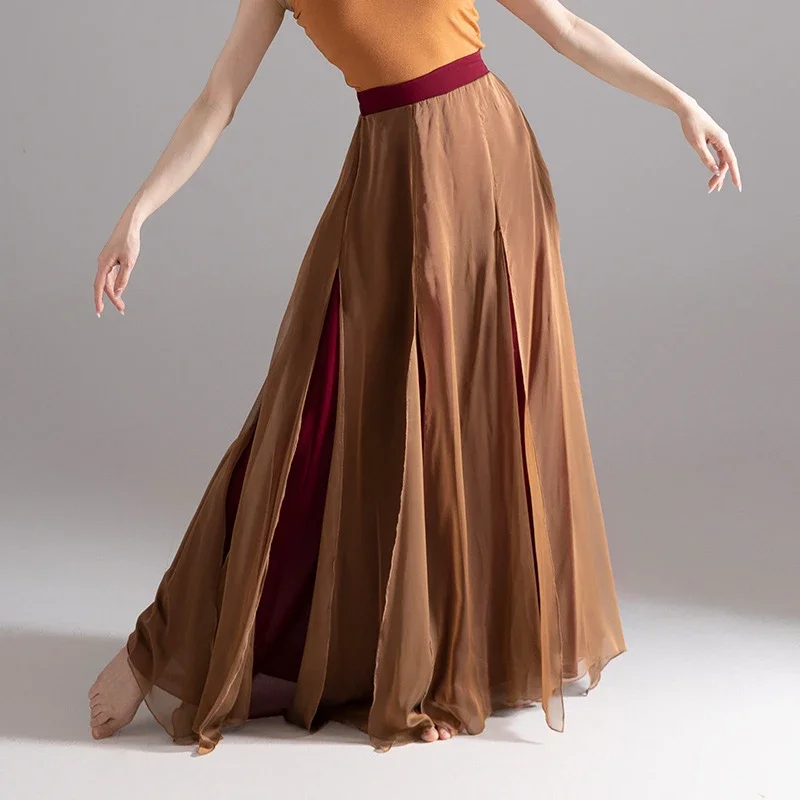 Belly Dance Performer Dresses for Women Stage Performance Dancing Skirts Chiffon Fairy-like Ancient Style Soft Long Skirt
Belly Dance Performer Dresses for Women Stage Performance Dancing Skirts Chiffon Fairy-like Ancient Style Soft Long Skirt