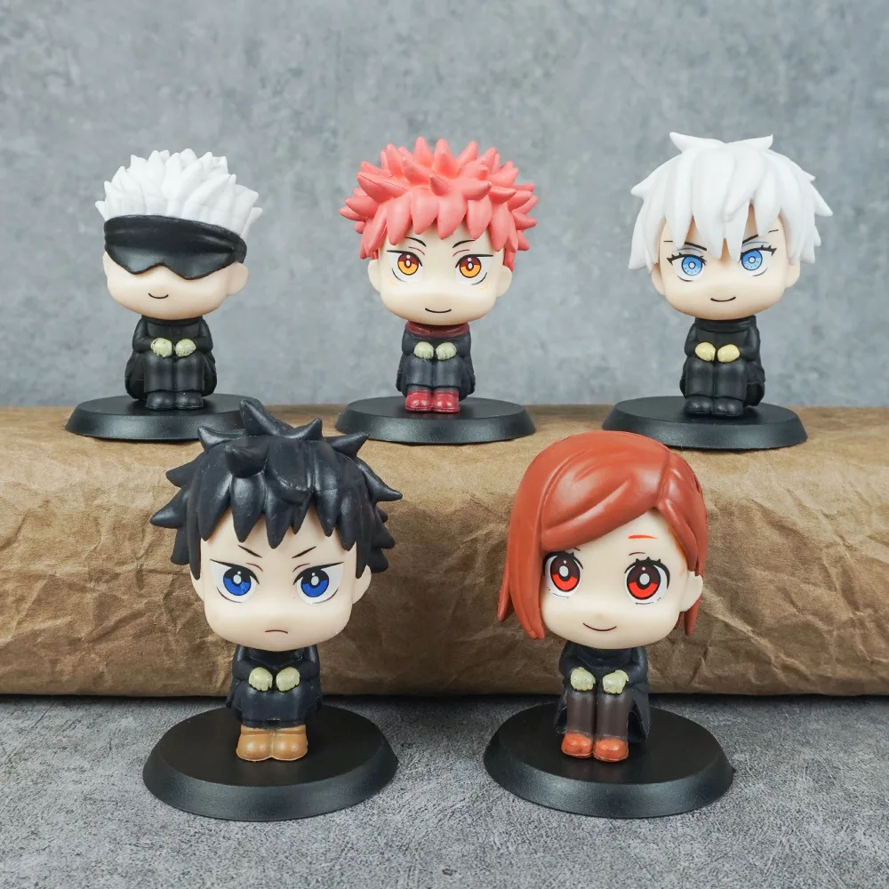 Anime Jujutsu Kaisen Figure 9cm Itadori Yuji Gojo Satoru Fushiguro Megumi Kugisaki Nobara 6pcs Toys PVC Model Gift
Anime Jujutsu Kaisen Figure 9cm Itadori Yuji Gojo Satoru Fushiguro Megumi Kugisaki Nobara 6pcs Toys PVC Model Gift