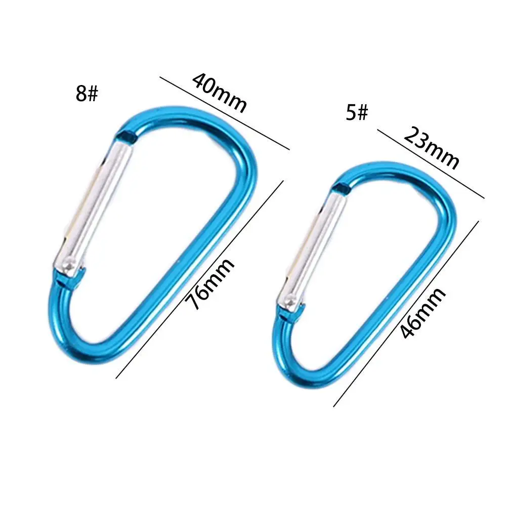 Aluminium Alloy Quick-release Keychain Hiking Camping Fishing Hook Keychain Buckle Carabiner 
Aluminium Alloy Quick-release Keychain Hiking Camping Fishing Hook Keychain Buckle Carabiner