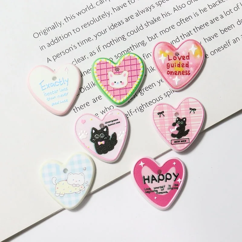 Новое поступление, 50 шт./лот, цветной узор, принт, мультяшные сердечки, акриловые бусины, ювелирные изделия «сделай сам», кулон для одежды, аксессуар
Новое поступление, 50 шт./лот, цветной узор, принт, мультяшные сердечки, акриловые бусины, ювелирные изделия «сделай сам», кулон для одежды, аксессуар