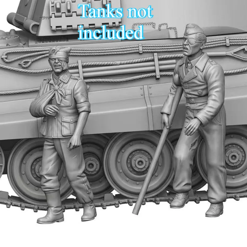 1/35 Scale Resin Figure Model Kit History Mini Scene Injured Soldiers 2 People (No Vehicle) Unpainted Unassembled DIY Toy
1/35 Scale Resin Figure Model Kit History Mini Scene Injured Soldiers 2 People (No Vehicle) Unpainted Unassembled DIY Toy