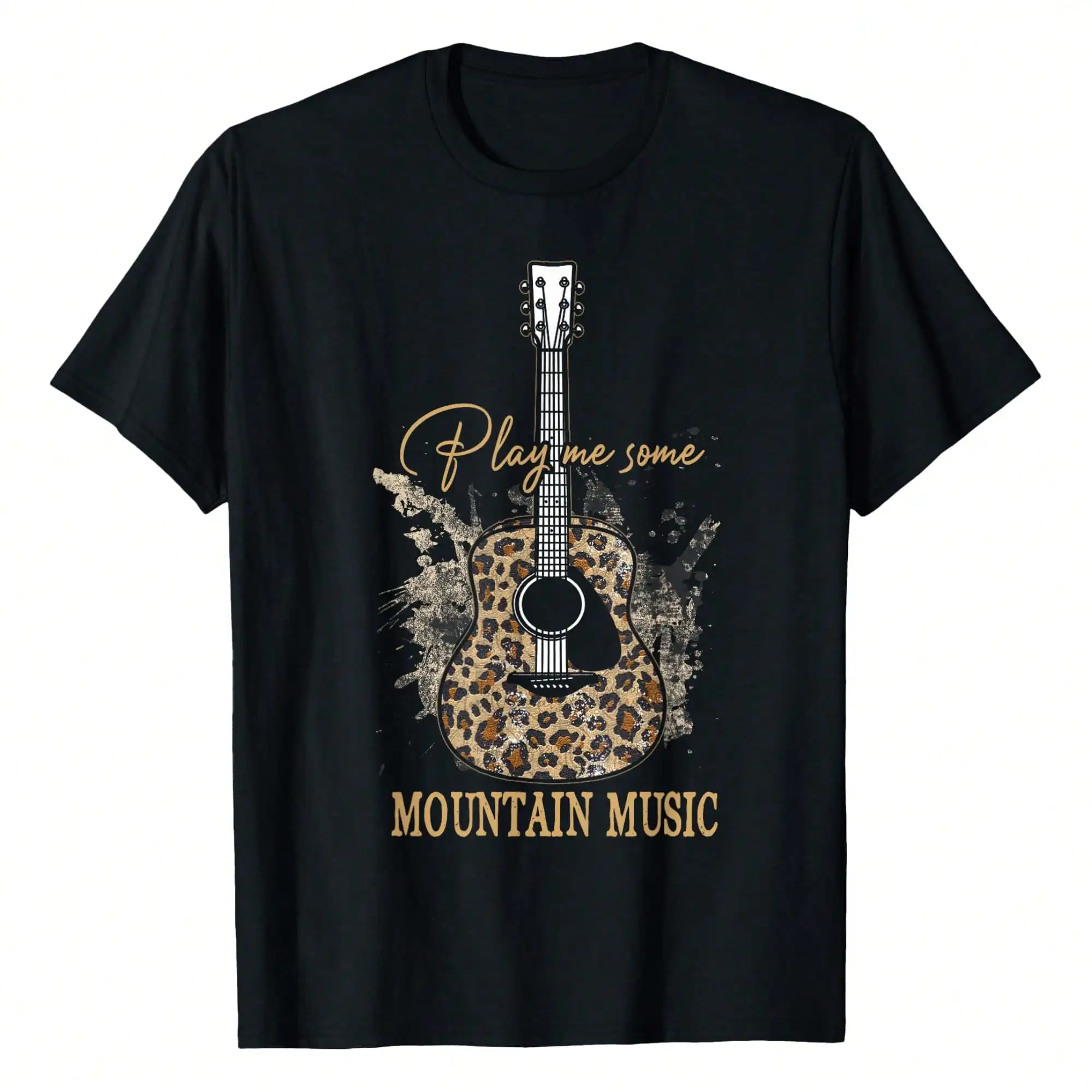 Play Me Some Mountain Music Classic Funny Guitar T-Shirt Tees Short Sleeve Casual Women T Shirts 100% Cotton Tee Shirt Womens S
Play Me Some Mountain Music Classic Funny Guitar T-Shirt Tees Short Sleeve Casual Women T Shirts 100% Cotton Tee Shirt Womens S