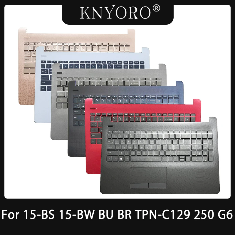 Original NEW Laptop US Keyboard Top Case For HP 15-BS 15-BW BU BR TPN-C129 250 G6 Notebook Palmrest Cover Touchpad 925010-001
Original NEW Laptop US Keyboard Top Case For HP 15-BS 15-BW BU BR TPN-C129 250 G6 Notebook Palmrest Cover Touchpad 925010-001