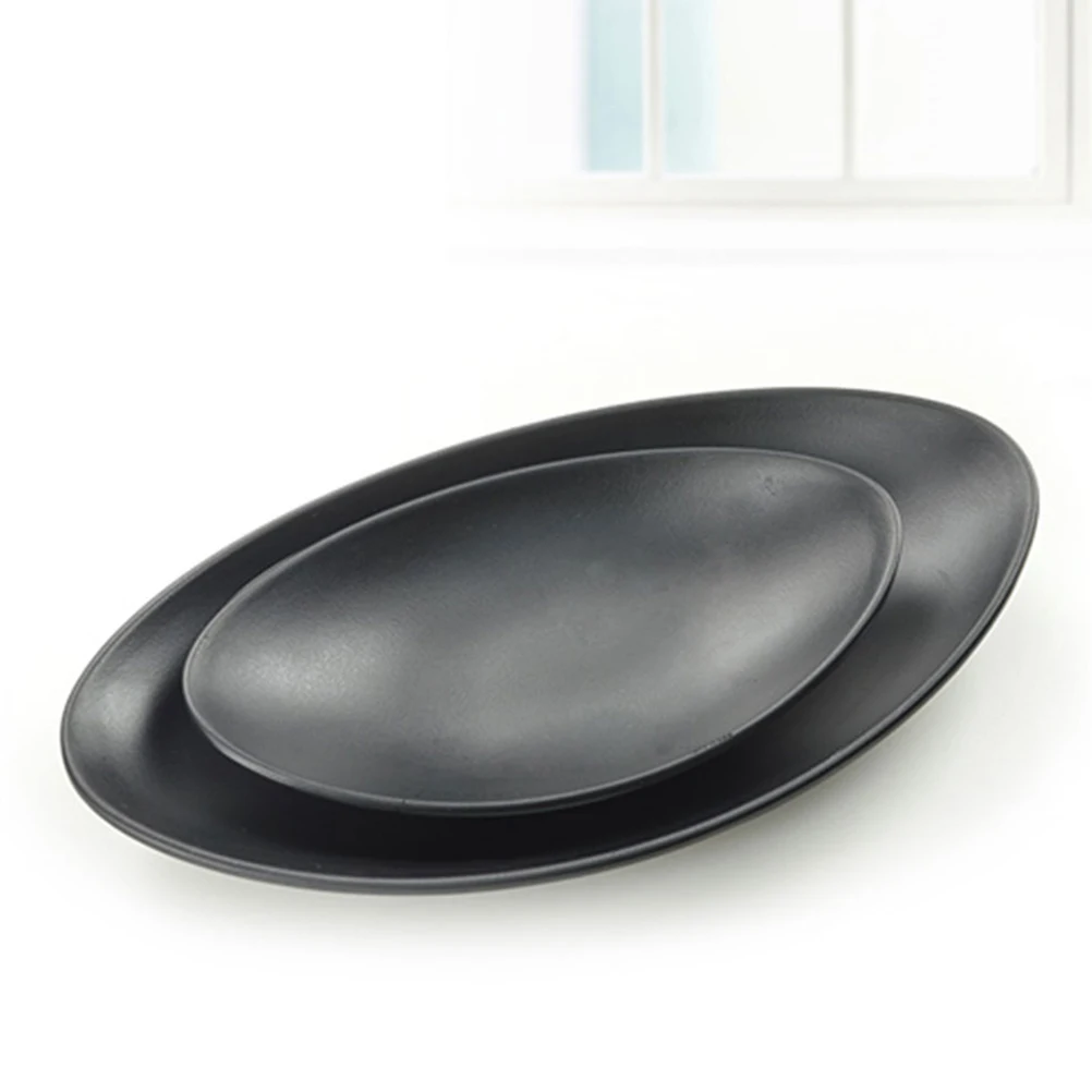 2 Pcs Black Disc Snacks Dish Platters 4207 Matte Deep Plate Japanese Dessert Sushi Food Tray Practical Storage Kitchen Bar
2 Pcs Black Disc Snacks Dish Platters 4207 Matte Deep Plate Japanese Dessert Sushi Food Tray Practical Storage Kitchen Bar