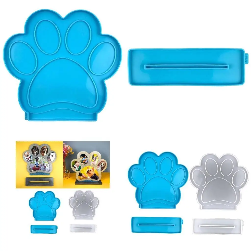 J78F Photo Frame Decor Silicone Mold Dog Paw Epoxy Mold Resin Casting Pendant Mold
J78F Photo Frame Decor Silicone Mold Dog Paw Epoxy Mold Resin Casting Pendant Mold