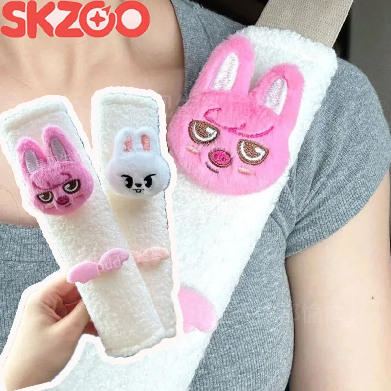 SKZOO K-pop Cartoon Safety Belt, Shoulder Protection Device, Women's Car Interior, Car Fur-Retrievable Toy Character Accessories
SKZOO K-pop Cartoon Safety Belt, Shoulder Protection Device, Women's Car Interior, Car Fur-Retrievable Toy Character Accessories