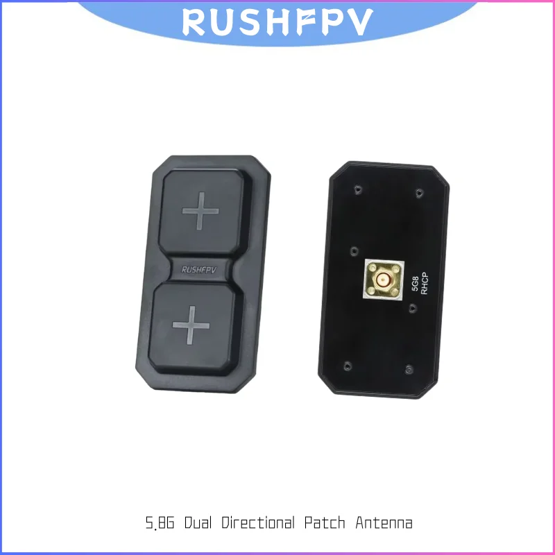 RUSHFPV 5,8 ГГц двухнаправленная патч-антенна RHCP для дронов FPV Многороторный DIY, сборка обновлений и аксессуаров
RUSHFPV 5,8 ГГц двухнаправленная патч-антенна RHCP для дронов FPV Многороторный DIY, сборка обновлений и аксессуаров