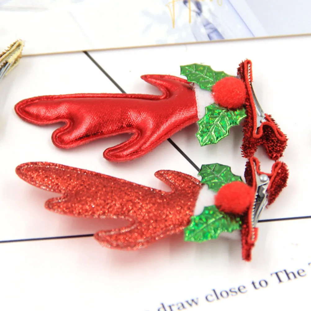 4pcs Antler Hair Clips Red Green Headdress For Christmas Gold Pu Kids Party Headdress Lightweight Holiday Hair Accessories
4pcs Antler Hair Clips Red Green Headdress For Christmas Gold Pu Kids Party Headdress Lightweight Holiday Hair Accessories