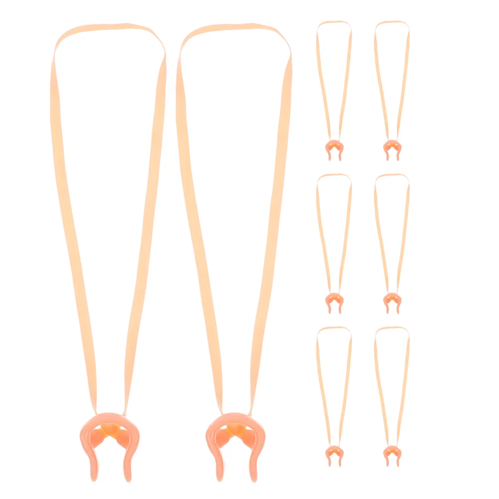 8 Pcs Swimming Nose Clip Silicone Clips Waterproof Plugs for Accessories Emulsion Child
8 Pcs Swimming Nose Clip Silicone Clips Waterproof Plugs for Accessories Emulsion Child