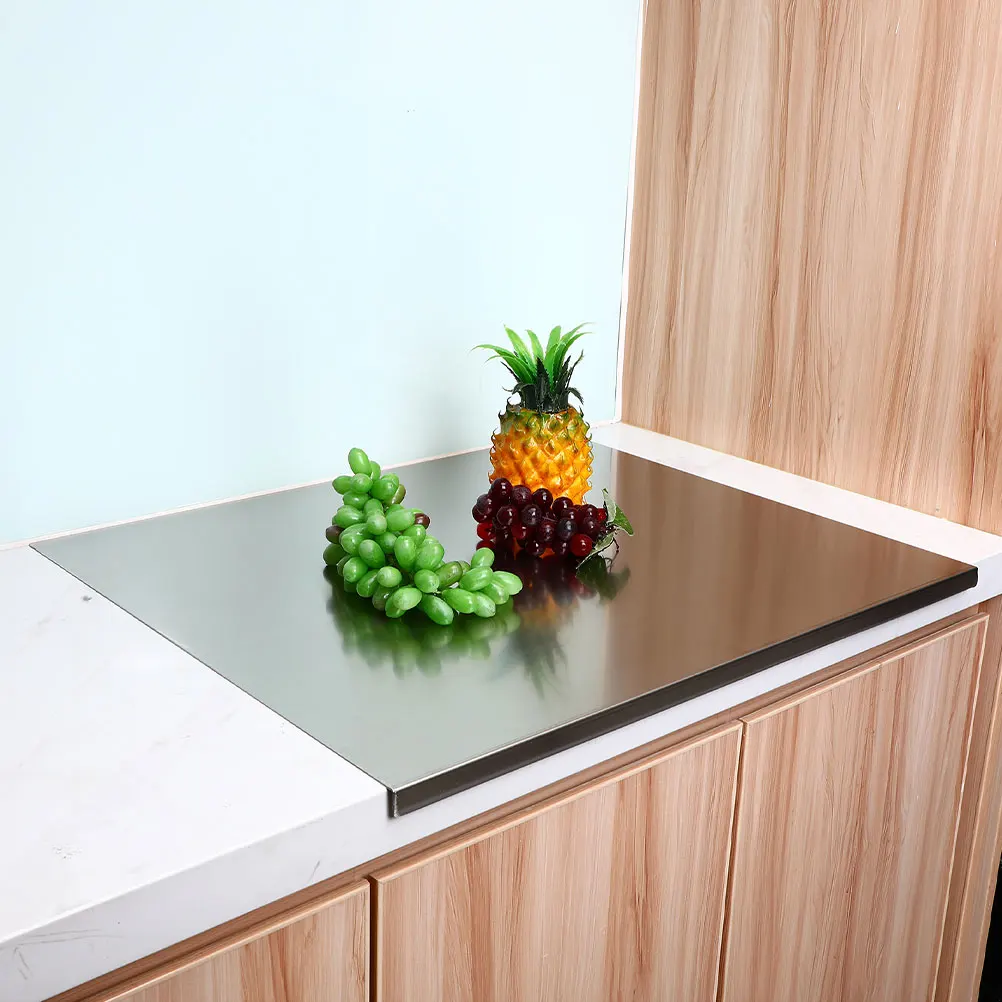 Stainless Steel Chopping Large Anti-Slip Foldable Side Edging Cutting For Kitchen Home Restaurant Use Food Grade Solid Worktop
Stainless Steel Chopping Large Anti-Slip Foldable Side Edging Cutting For Kitchen Home Restaurant Use Food Grade Solid Worktop