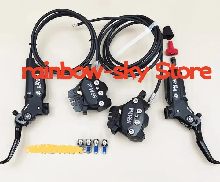 MAVEN SLV silver Hydraulic brake MTB bike Disc brake, 4piston
MAVEN SLV silver Hydraulic brake MTB bike Disc brake, 4piston