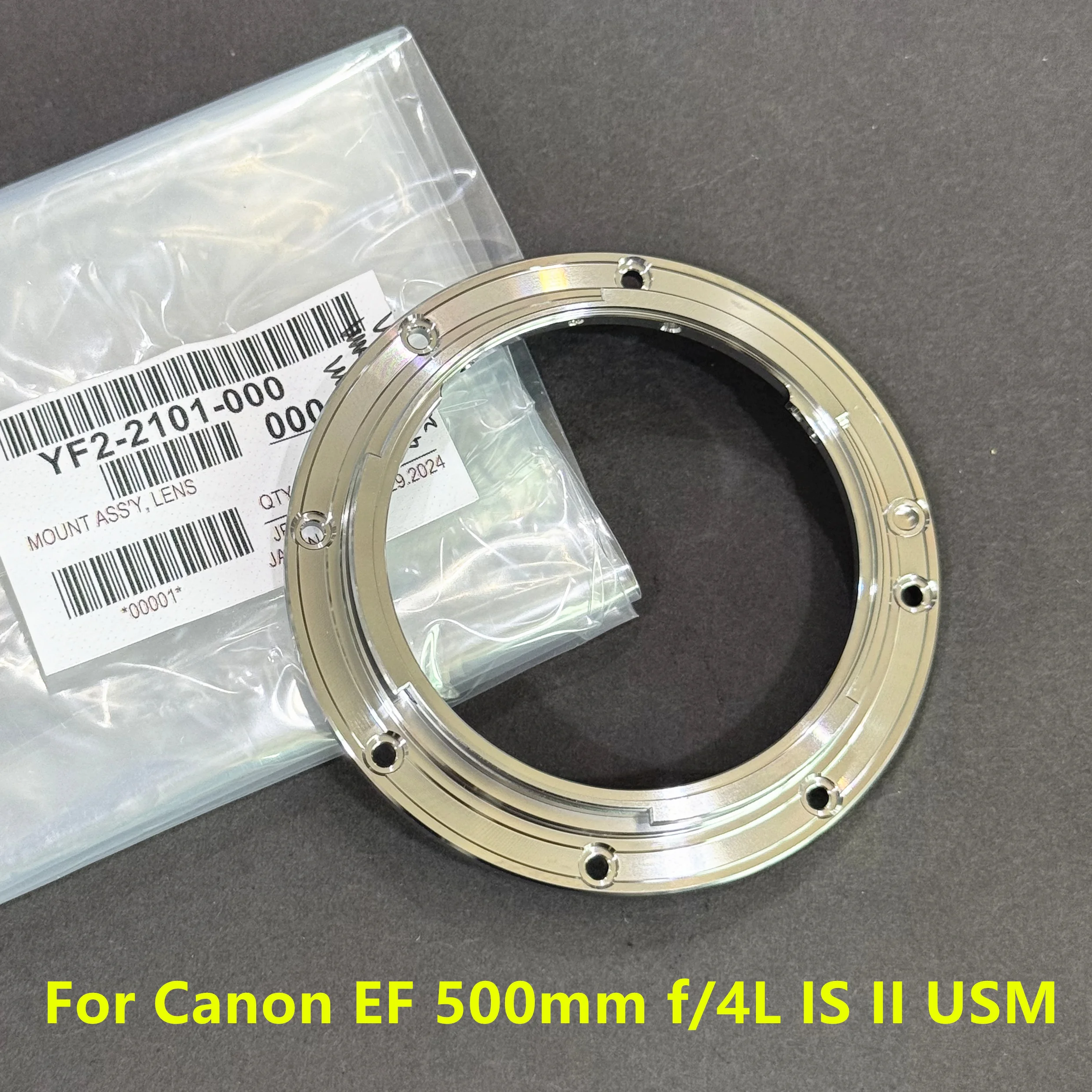 New Original Lens Parts For Canon EF 500mm f/2.8L IS II USM Mount Bayonet Ring Assy YF2-2101
New Original Lens Parts For Canon EF 500mm f/2.8L IS II USM Mount Bayonet Ring Assy YF2-2101