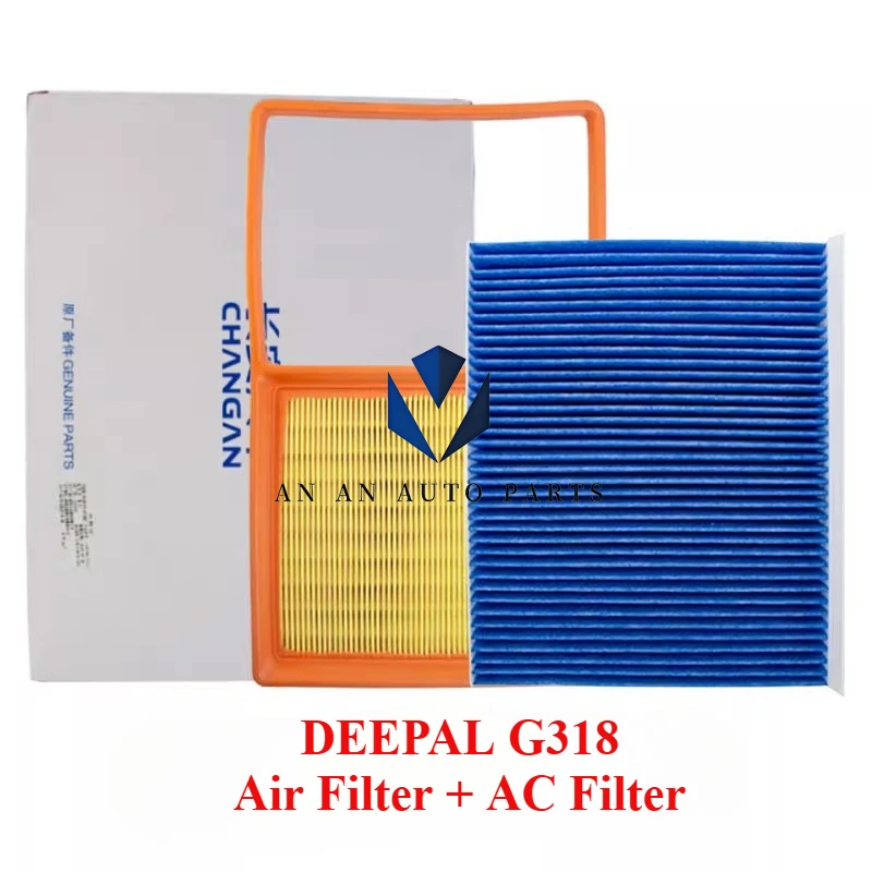 Original CHANGAN DEEPAL G318 Air Filter And PM0.1 Air Conditioning Filter Set
Original CHANGAN DEEPAL G318 Air Filter And PM0.1 Air Conditioning Filter Set