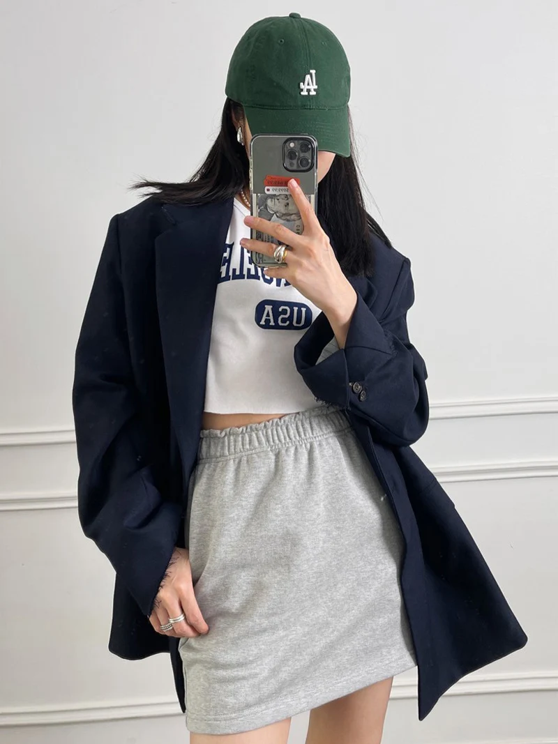 Slim Fit A-Line Skirt High Waist Design Lengthening Legs Effect 202 New Sle Cotton Blend Comfortable Bounce ort Skirt
Slim Fit A-Line Skirt High Waist Design Lengthening Legs Effect 202 New Sle Cotton Blend Comfortable Bounce ort Skirt