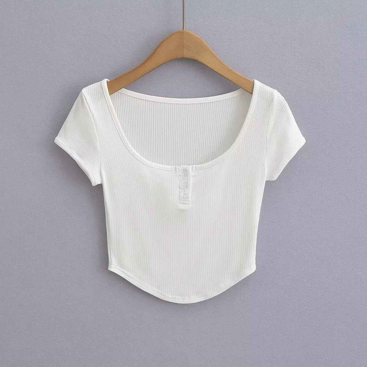 Women Summer Fashion Streetwear Sexy White Transparent Crop Tops Buttons V Neck Short Sleeve Pullover Slim T Shirts Club Party
Women Summer Fashion Streetwear Sexy White Transparent Crop Tops Buttons V Neck Short Sleeve Pullover Slim T Shirts Club Party