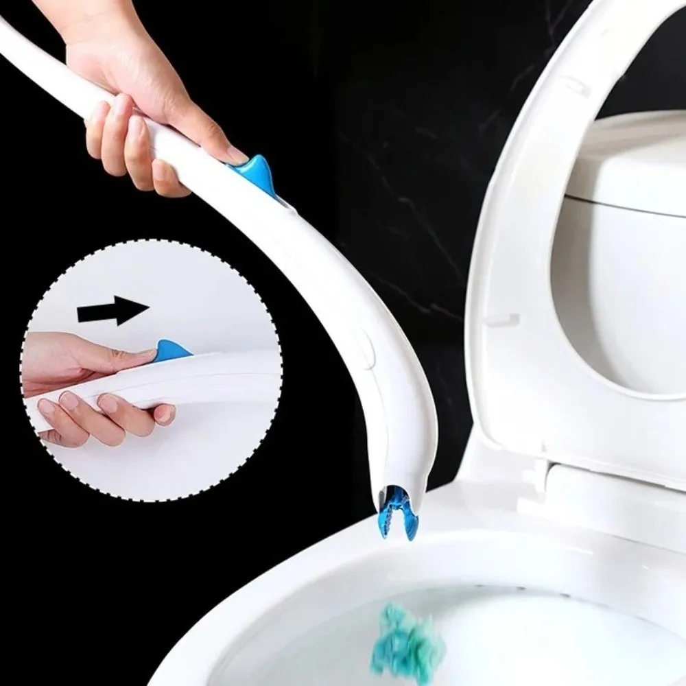 Disposable Heads Toilet Brush Set Plastic Water Soluble Toilet Brush Holder 12 Refills No Blind Spots Toilet Scrubber Restroom
Disposable Heads Toilet Brush Set Plastic Water Soluble Toilet Brush Holder 12 Refills No Blind Spots Toilet Scrubber Restroom