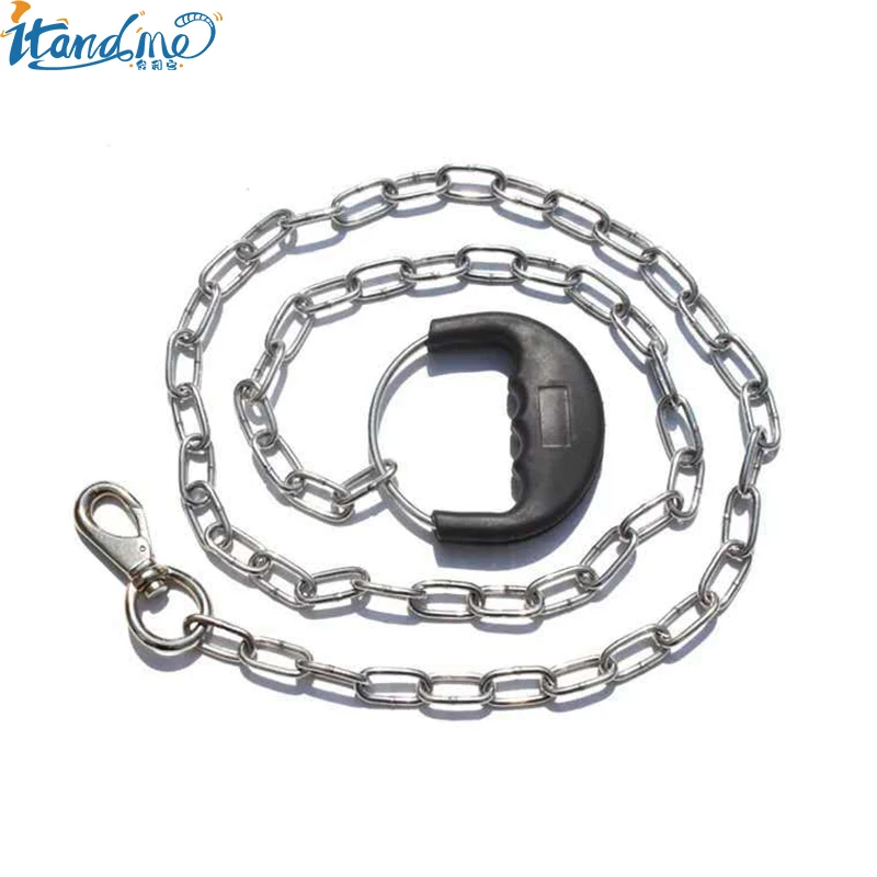 Stainless steel dog chain Anti-wear handle design lengthened 1.8M seamless welded dog leash Medium and large dog chain
Stainless steel dog chain Anti-wear handle design lengthened 1.8M seamless welded dog leash Medium and large dog chain
