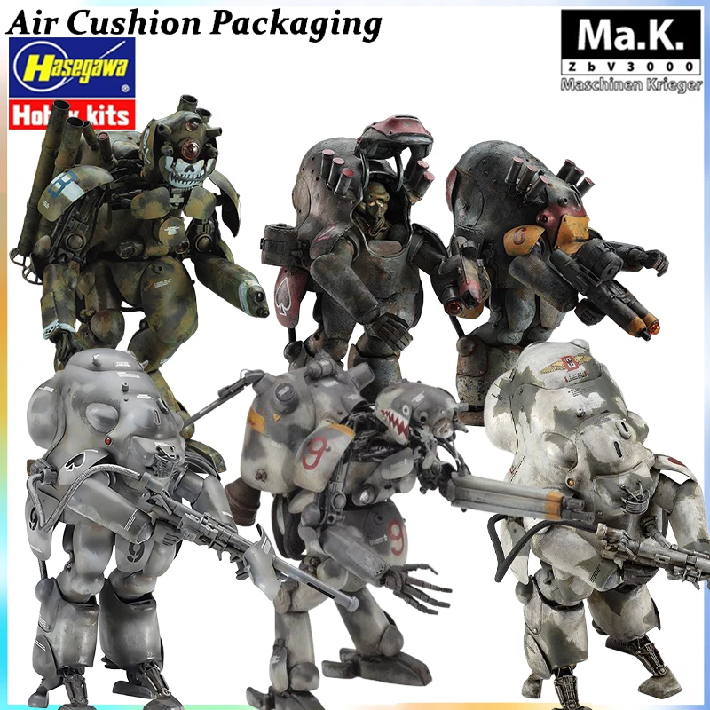 HASEGAWA Studios Genuine Ma.K.zbv3000 Maschinen Krieger Series Humanoid Unmanned Combat Aircraft Kyklop Action Figures Model Toy
HASEGAWA Studios Genuine Ma.K.zbv3000 Maschinen Krieger Series Humanoid Unmanned Combat Aircraft Kyklop Action Figures Model Toy