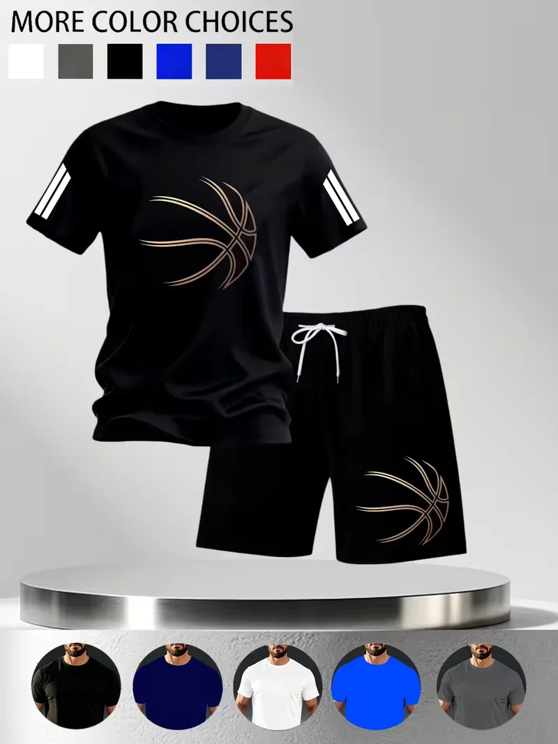 New Street Trendy Men's Summer Breathable Sportswear Short Sleeve Shorts Lightweight Quick Drying Comfortable Fashionable Sports
New Street Trendy Men's Summer Breathable Sportswear Short Sleeve Shorts Lightweight Quick Drying Comfortable Fashionable Sports