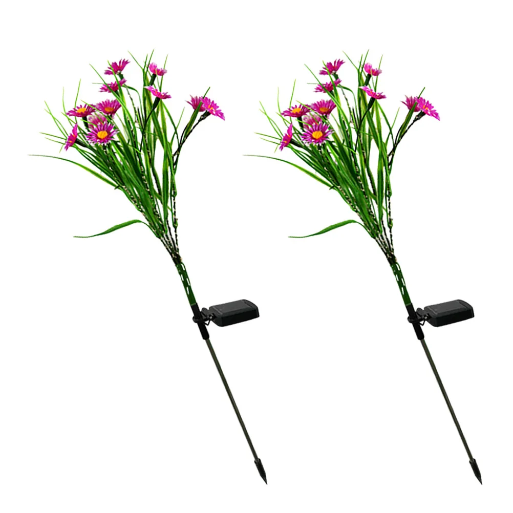 2 Pcs Solar LED Flower Lights Stake Beautiful Design Waterproof Garden Decoration L Lamp Outdoor Use
2 Pcs Solar LED Flower Lights Stake Beautiful Design Waterproof Garden Decoration L Lamp Outdoor Use
