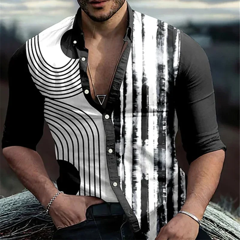 Top Shirt Lapel Men Fashion Casual Outdoor Street Party 2023 New Designer Design Soft Comfortable Hot Sale Plus Size 6XL
Top Shirt Lapel Men Fashion Casual Outdoor Street Party 2023 New Designer Design Soft Comfortable Hot Sale Plus Size 6XL