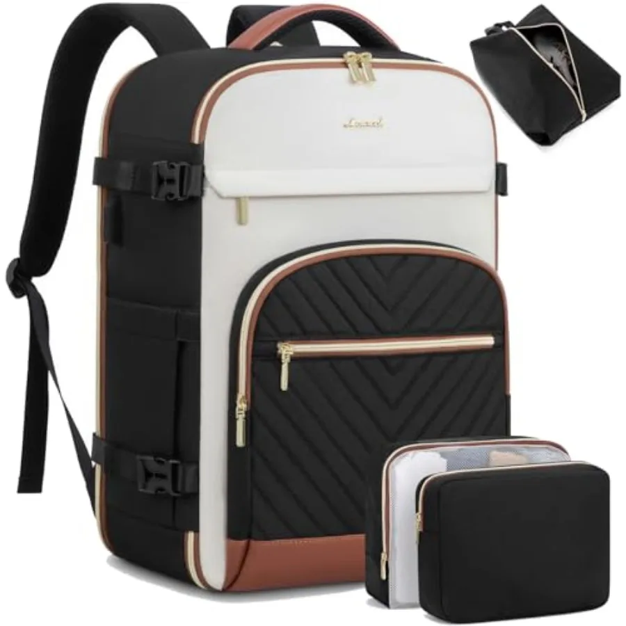 Travel Backpack for Women, 50L Carry On Backpack for Airplanes, 18 Inch Laptop Personal Item Travel Bag, TSA Approved Carry On
Travel Backpack for Women, 50L Carry On Backpack for Airplanes, 18 Inch Laptop Personal Item Travel Bag, TSA Approved Carry On
