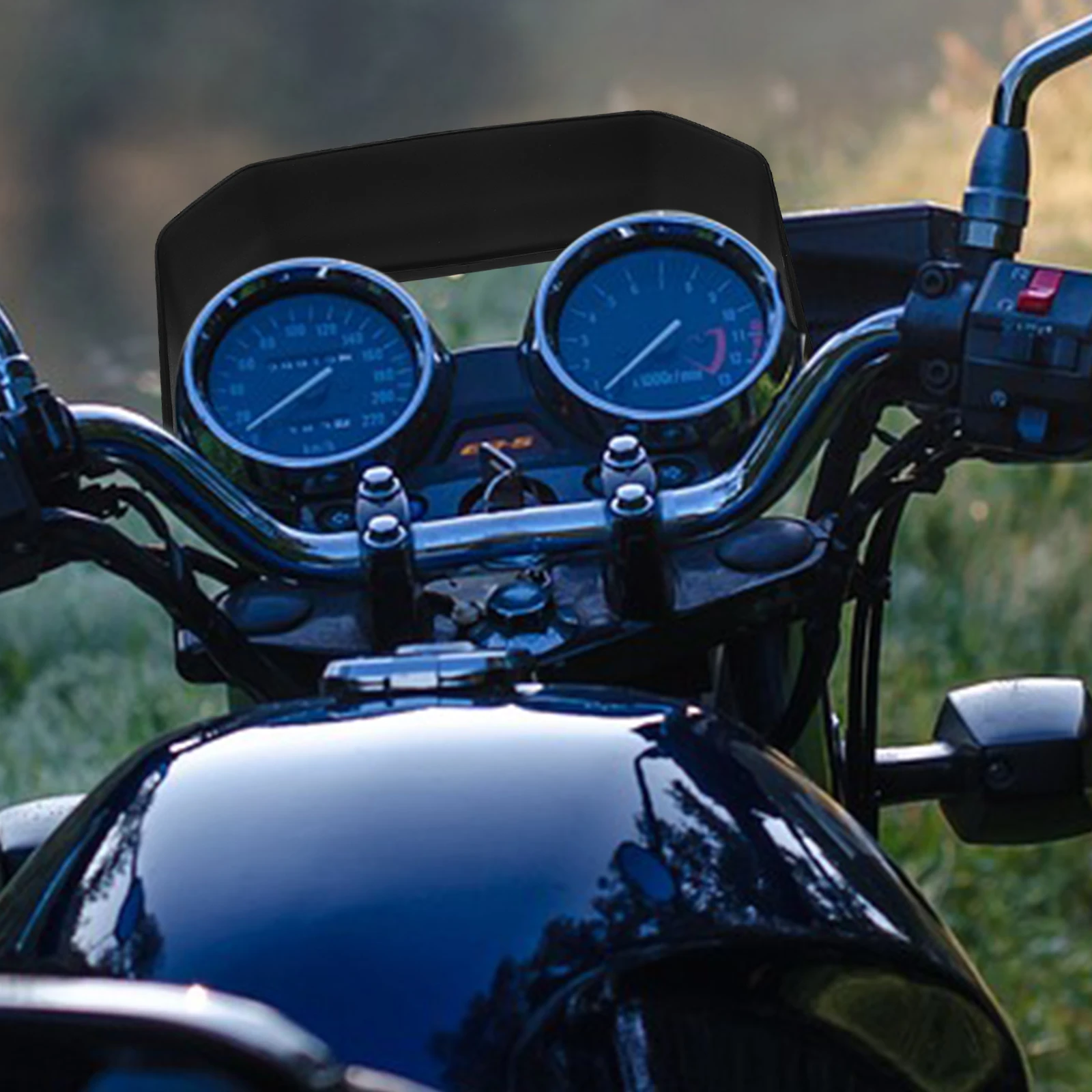Motorcycle Instrument Sun Visor Black ABS Plastic Wind Blocker Compatible 750 850 1200 1250 Protects LCD Durable Easy
Motorcycle Instrument Sun Visor Black ABS Plastic Wind Blocker Compatible 750 850 1200 1250 Protects LCD Durable Easy