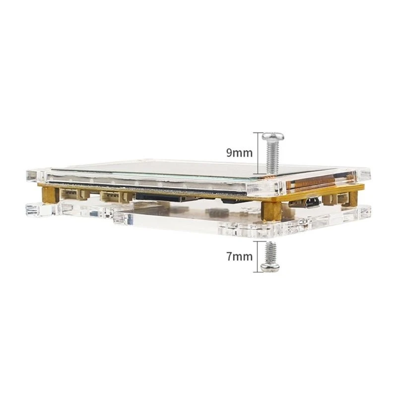 462B ESP32 Development Board Acrylic Case 2.8 Inch LVGL Intelligent Screen Clear Protective Case Fixed Bracket
462B ESP32 Development Board Acrylic Case 2.8 Inch LVGL Intelligent Screen Clear Protective Case Fixed Bracket