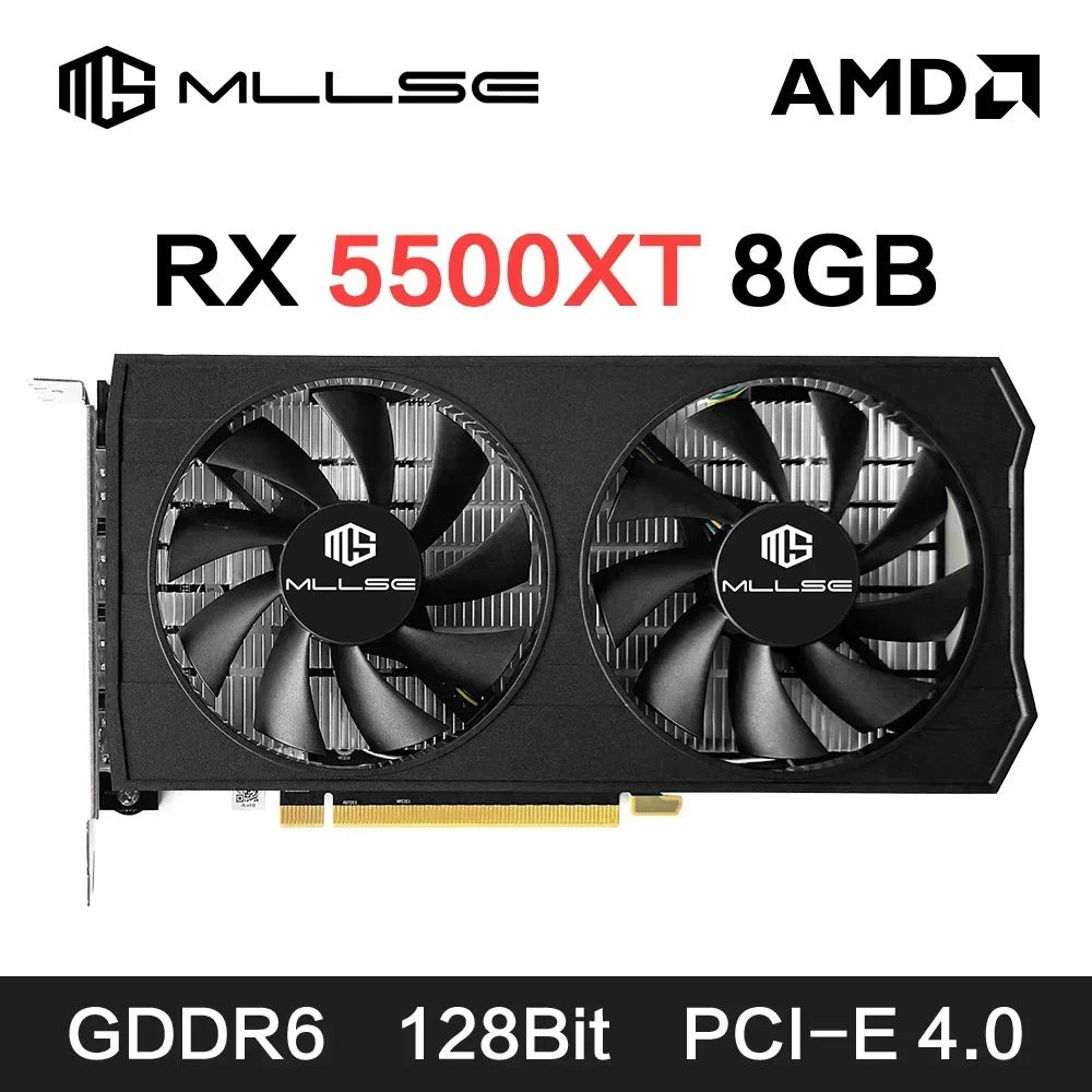 Топ! Игровая видеокарта AMD RX5500XT 8G, 8 ГБ, 128 бит GDDR6, PCI-E, 4,0 × 8, графический процессор, Radeon rx5500xt, 8 ГБ, игровые видеокарты Placa de v
Топ! Игровая видеокарта AMD RX5500XT 8G, 8 ГБ, 128 бит GDDR6, PCI-E, 4,0 × 8, графический процессор, Radeon rx5500xt, 8 ГБ, игровые видеокарты Placa de v