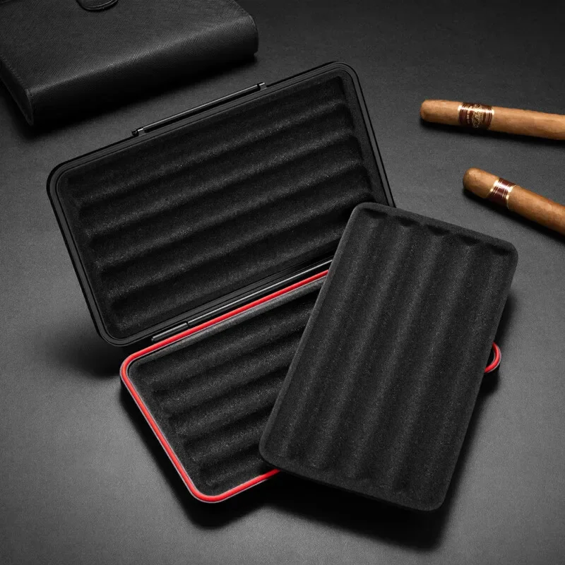 Cigar Portable Case Sponge Travel Carrying Case Interior Food Grade Sponge Cigar Slots Cigar Moisturize
Cigar Portable Case Sponge Travel Carrying Case Interior Food Grade Sponge Cigar Slots Cigar Moisturize