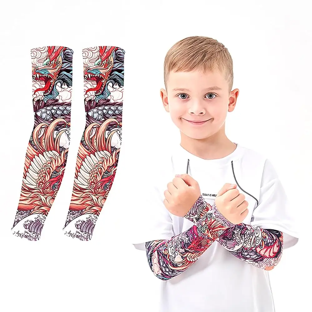 Sun Protection Arm Sleeves for Kids & Youth, UPF 50 Cooling,Basketball Shooting Tattoo Sleeves - Football, Baseball
Sun Protection Arm Sleeves for Kids & Youth, UPF 50 Cooling,Basketball Shooting Tattoo Sleeves - Football, Baseball