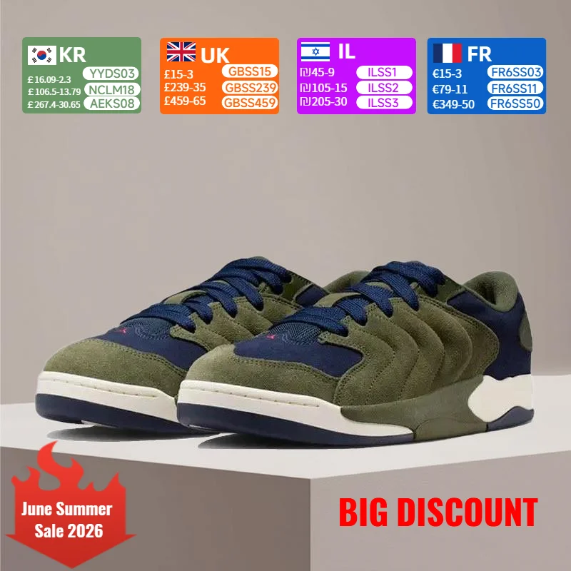 Nike Jordan Series Classic Versatile Slip-Resistant Durable Men's Casual Skate Shoes IB3731-301
Nike Jordan Series Classic Versatile Slip-Resistant Durable Men's Casual Skate Shoes IB3731-301