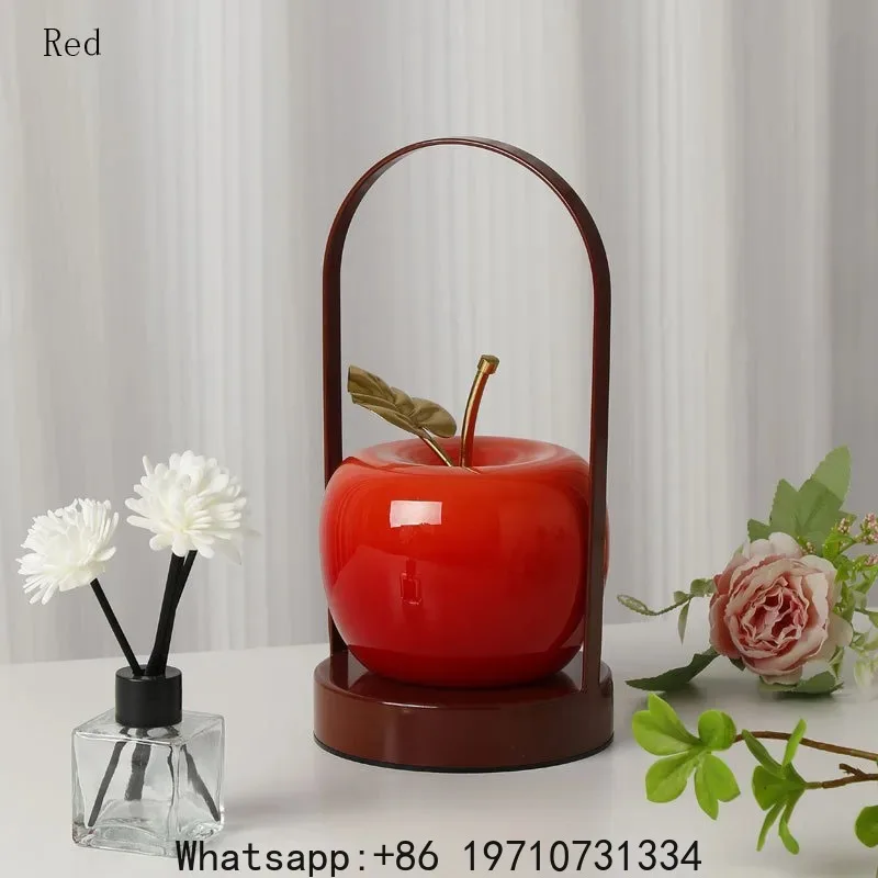 Rechargeable LED Apple Table Lamp Fruit-shaped Desk Light Touch-sensing Cute Toy As Children Gift for Bedroom Living Room Decor
Rechargeable LED Apple Table Lamp Fruit-shaped Desk Light Touch-sensing Cute Toy As Children Gift for Bedroom Living Room Decor
