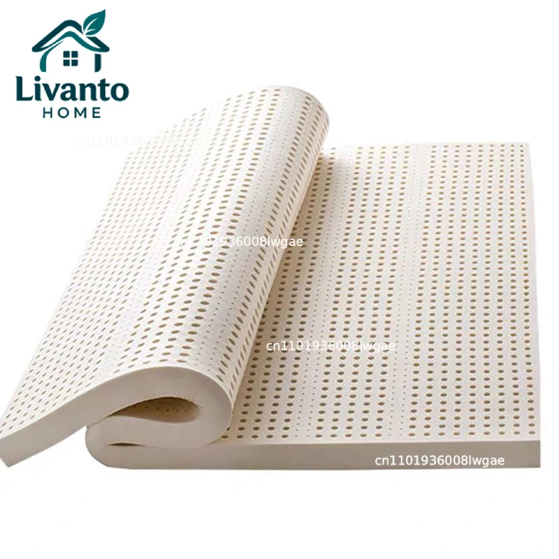 100% Thailand natural latex mattress with cover natural rubber pure mattress 1.5m/1.8m bed thickened home dormitory cushion mats
100% Thailand natural latex mattress with cover natural rubber pure mattress 1.5m/1.8m bed thickened home dormitory cushion mats
