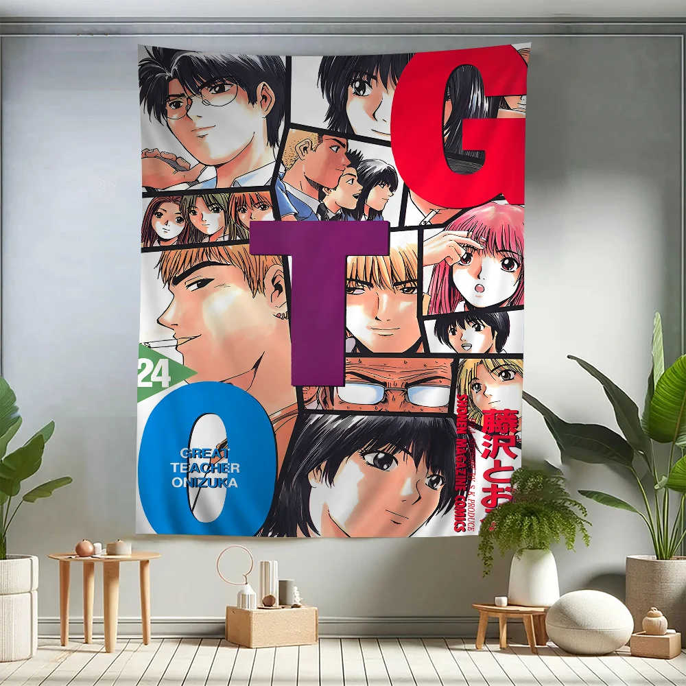 Anime GTO Hippie Wall Hanging Tapestries For Living Room Home Dorm Decor Kawaii Room Decor
Anime GTO Hippie Wall Hanging Tapestries For Living Room Home Dorm Decor Kawaii Room Decor