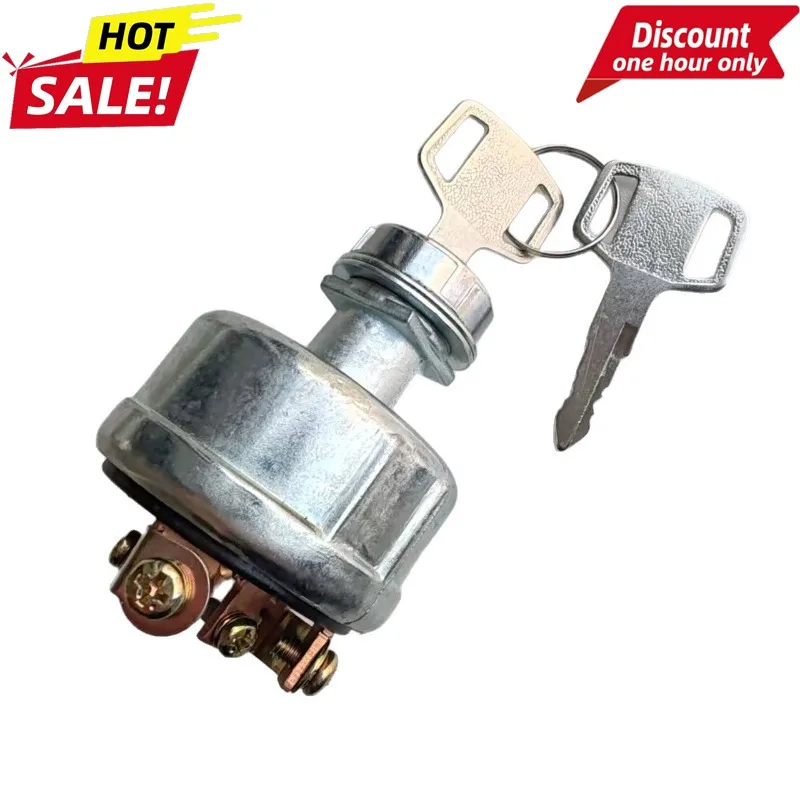 Universal Ignition Switch 222124-5200 with 2 Keys, 3 Position ON OFF Start Starter Switch for Car Tractor Auto Parts
Universal Ignition Switch 222124-5200 with 2 Keys, 3 Position ON OFF Start Starter Switch for Car Tractor Auto Parts