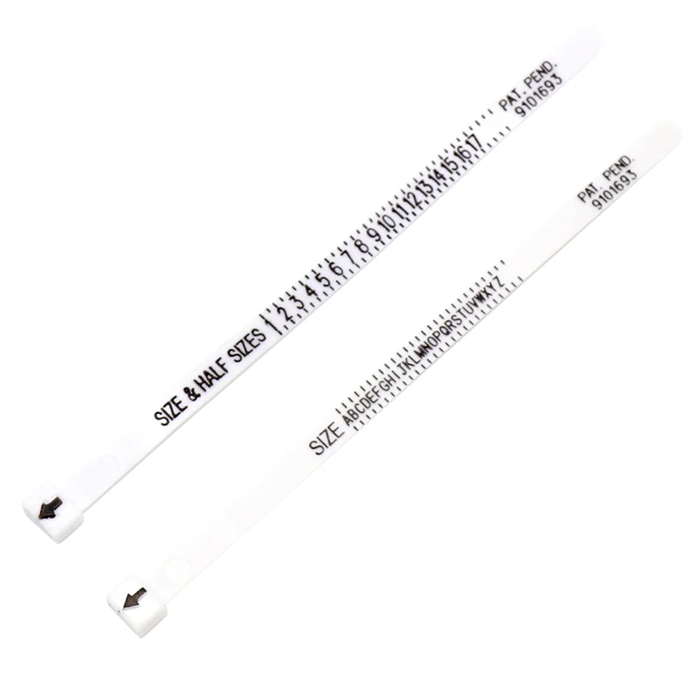 3PC Measuring Ruler Set Universal Size Gauge for Rings Bracelets Unisex Plastic Durable Lightweight Portable Full Half Sizes
3PC Measuring Ruler Set Universal Size Gauge for Rings Bracelets Unisex Plastic Durable Lightweight Portable Full Half Sizes